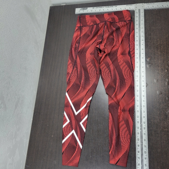 2XU Women's Compression Tights Mid Rise Small WA4628B - Picture 5 of 5